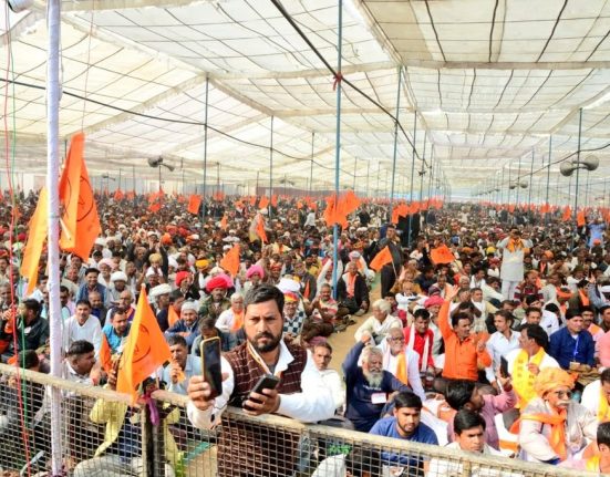 kisan garjana rally delhi