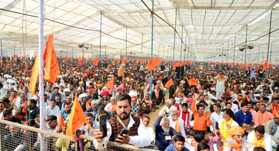 kisan garjana rally delhi
