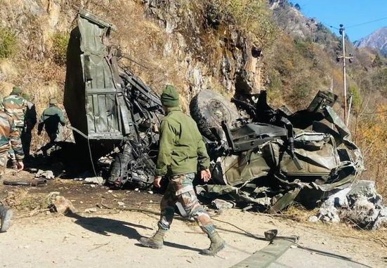 north sikkim army truck acciedent