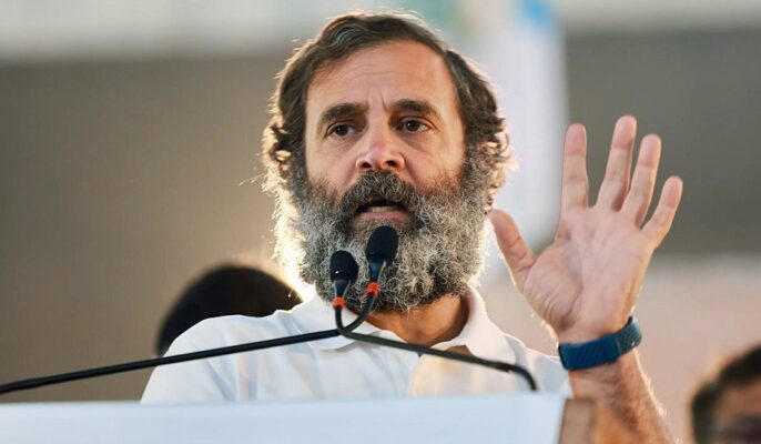 rahul gandhi attack on RSS BJP