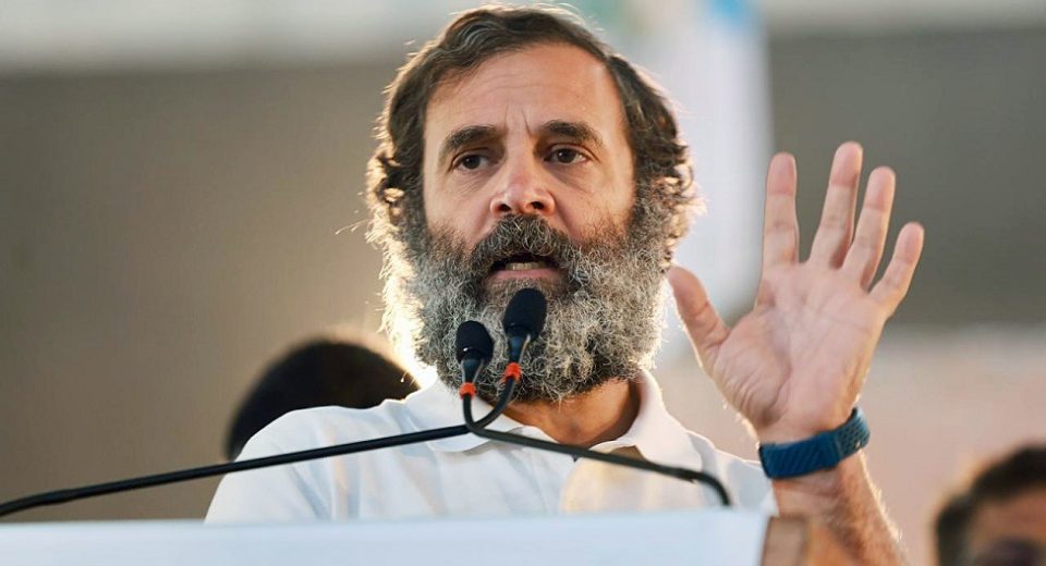 rahul gandhi attack on RSS BJP